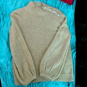 Golden color ladies jacket